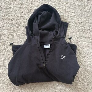 Gymshark Charcoal Fleece Jacket